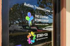 The Stepping Stone Group Star of CA Custom Window Sign  2023 Update, Ventura, CA