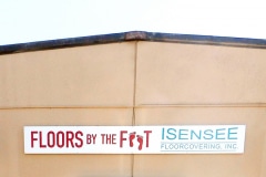 Floors by the Foot Custom Graphic Sign