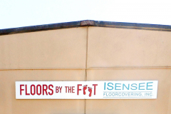 Floors by the Foot Custom Graphic Sign