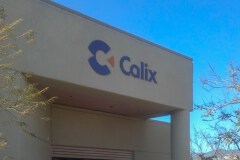 Calix Dimensional Letter Office Building in Goleta, CA