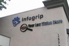 Infogrip Dimensional Letter Acrylic Wall Sign