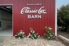 Banman Bros. Classic Car Barn Dimensional Letter Signs, Santa Paula, CA