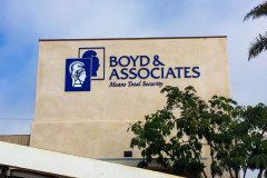 Boyd and Associates Dimensional Letter Sign, Ventura, CA