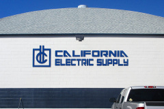 California Electric Supply Dimensional Letter Sign