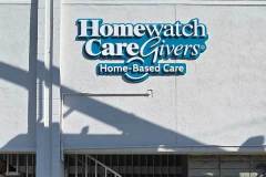 Homewatch Caregivers Dimensional Letter Sign, Ventura, CA