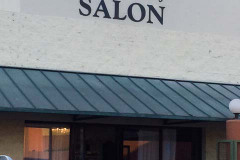 Honey & Whiskey Salon Dimensional Letter Sign Ventura, CA