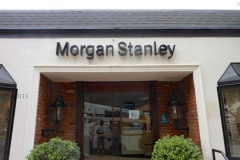 Morgan Stanley in Santa Barbara, Dimensional Letter Sign & One of Our National Sign Accounts