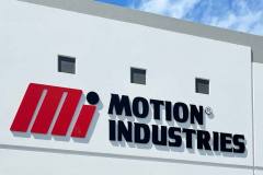 Motion Industries Dimensional Letter Sign, Oxnard, CA