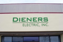 Diener's Electric, Inc. Dimensional Letter Sign