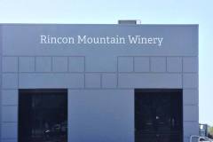 Rincon Mountain Winery Dimensional Letter Sign, Carpinteria, CA