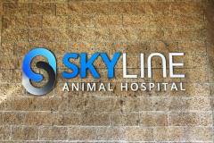 Skyline Animal Hospital Dimensional Letter Sign, Thousand Oaks, CA