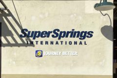 SuperSprings International Dimensional Letter Sign, Carpinteria, CA