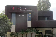 Tactical Communications Dimensional Letter Sign in Ventura, CA