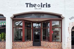 The Iris Salon Dimensional Letter Sign by Dave's Signs.