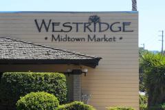 Westridge Midtown Market Dimensional Letter Sign