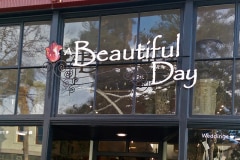 A Beautiful Day Dimensional Letter Storefront Sign