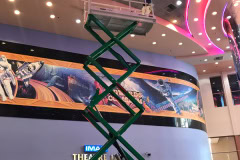 Edwards Cinema Interior Neon Sign Repair by Dave\'s Signs, Camarillo, CA