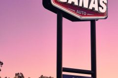 Ganas Auto Illuminated Pole & Storefront Signs in Oxnard, CA