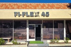 Flex 45 Illuminated Channel Letter Sign by Dave's Signs.