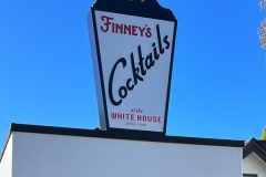 Finney's Crafthouse At The White House Illuminated Lightbox Sign, Laguna, Beach, CA
