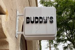 Buddy's Wine Illuminated Lightbox Blade Sign, Ventura, CA