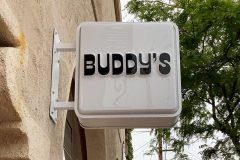 Buddy\'s Wine Illuminated Lightbox Blade Sign, Ventura, CA