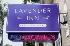 Santa Barbara Sign Company Dave\'s Signs completed these signs for the Lavendar Inn by the Sea.