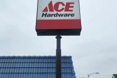 Franklins Ace Hardware Illuminated Lightbox Sign, Ventura, CA