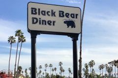 Black Bear Illuminated Lightbox Sign Installation, Ventura, CA