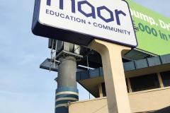 Maor Education Community Illuminated Lightbox Sign, Los Angeles, CA
