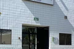 Polypeptide Building Illuminated Lightbox Sign, Torrance, CA