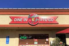 Lalo\'s Jr to Go East sign in Ventura, CA