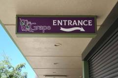 The Grape Illuminated Lightbox Sign, Ventura, CA