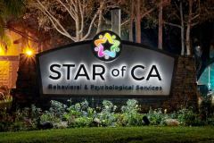 Star of CA Illuminated Monument Sign in Ventura, CA