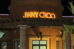 Jimmy Choo Illuminated Sign