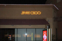 Jimmy Choo Illuminated Sign