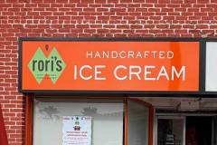 Rori's Ice Cream Illuminated Sign, Carpinteria, CA