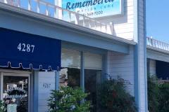 Simply Remembered Cremation Care Illuminated Sign, Santa Barbara, CA
