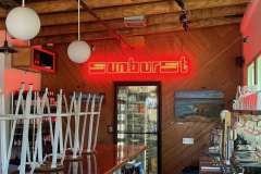 Sunburst Wine Bar Illuminated Sign, Carpinteria, CA