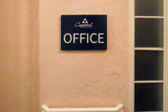 Capital Indoor Office Sign