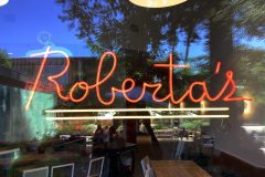 Roberta's Interior Neon Window Sign , Studio City, CA