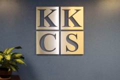 Kal Krishan Consulting Indoor Office Sign, Los Angeles, CA