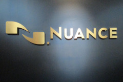 Nuance Office Lobby Sign Agoura Hills, CA