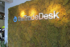 TheTradeDesk Interior Office Lobby Sign, Ventura, CA