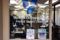 Ventura Orthopedics Interior Office Window Graphic Sign, Ventura, CA