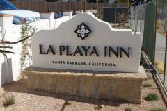 La Playa Inn Monument Sign in Santa Barbara, CA