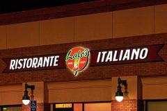 Lalo\'s Ristorante Italiano Illuminated Channel Letter Sign in Ventura, CA