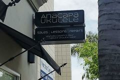 Anacapa Ukelele Illuminated Lightbox Sign, Ventura, CA