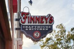 Finney's Crafthouse & Kitchen Neon Blade Sign in San Luis Obispo, CA