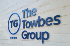 The Towbes Group Office Sign in Santa Barbara, CA